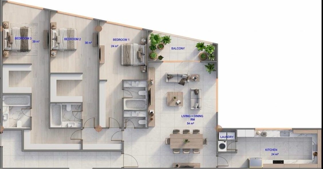245sqm Floor Plan