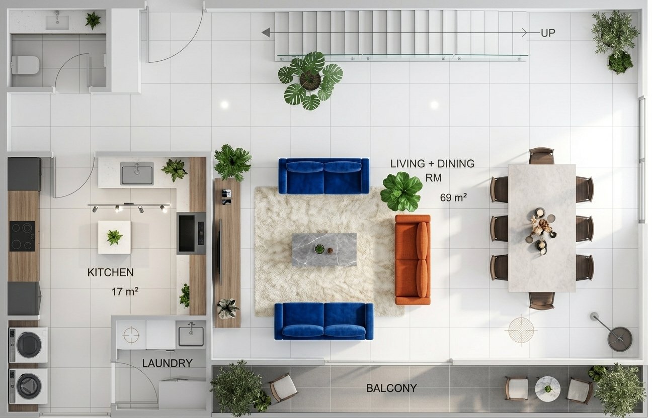 234sqm Lower Floor