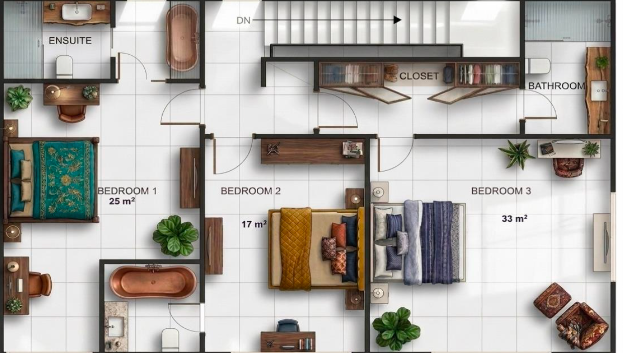 234sqm Upper Floor