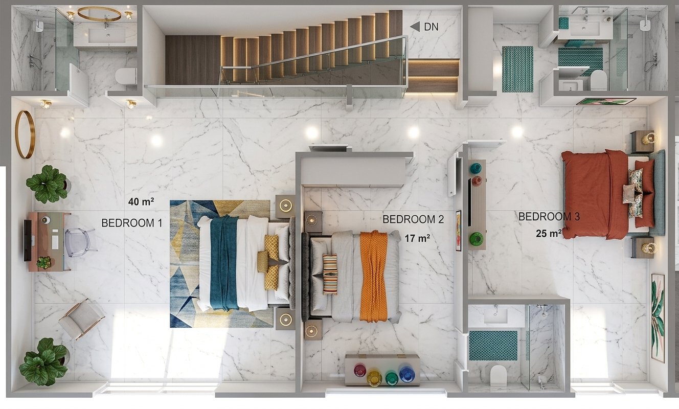 257sqm Upper Floor